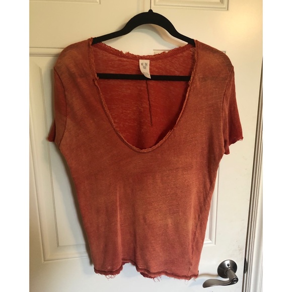 Free People Lace Trim Top - Picture 4 of 5
